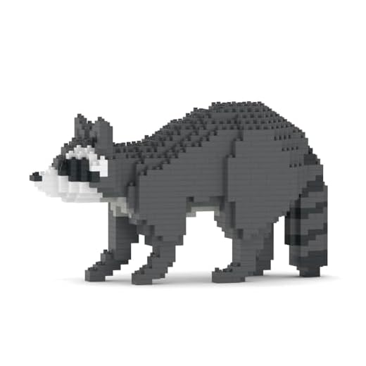 JEKCA Raccoon Plastic Building Blocks for Teens