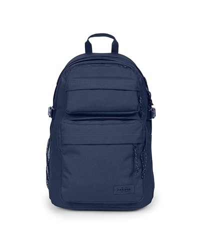 Image of EASTPAK Double Pro - 32L Performance Backpack with 16 inch Laptop Sleeve, Dual Compartments, Security Pocket, Bottle Holder & Organizer, Nighttime Navy