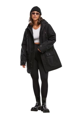 Forvert Fiss Parka women, Chaqueta Mujer, black, XS
