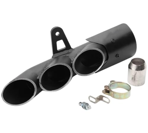 Tuyau d'échappement de moto silencieux 51mm améliorant le flux de gaz
