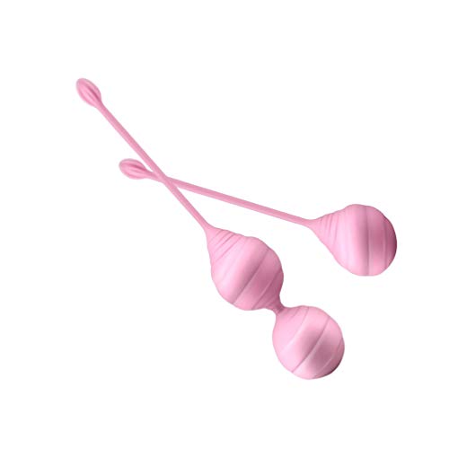 Bola de exercícios de Kegel SUPVOX peso vaginal Geisha esferas de reparo (rosa)