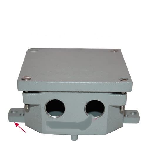 HANSU INDUSTRIAL CAST ALUMINIUM WEATHERPROOF JUNCTION BOX 100x100x60mm WITH ENCLOSURES-picture-12