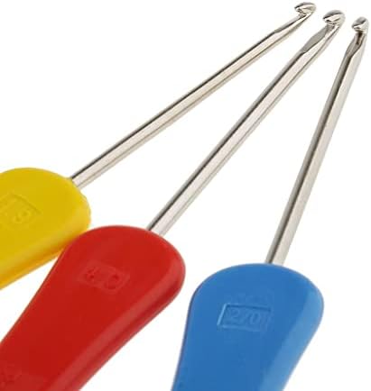 PPPHTUO 3 Mixed Knitting Double Ended Crochet Hooks DIY - 3