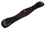 Morbida imbottitura Western sottopancia in pelle per baumloser sella, western sottopancia marrone, 80 cm