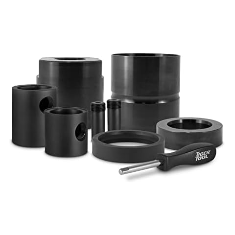 Tiger Tool Pin and Bushing Adapter 15030, to be used with the Pin & Bushing Starter Kit for Heavy Duty Semi Trucks & Equipment, Adapter Tool for Removing Pins & Bushings Cover