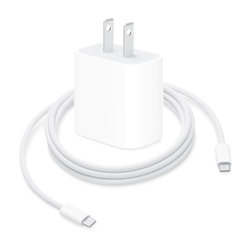 Image of 6FT 20W USB type C Charger Fast Charging for iPhone 16e 16 15,iPad 11 A16 2025 Air Pro 13 /12.9,10th, 5 /4, AirPods 4 4th ,AirPods Pro 2nd Gen, AirPods Max 2024, Beats Solo 4 /Powerbeats Pro 2 Cable Cord