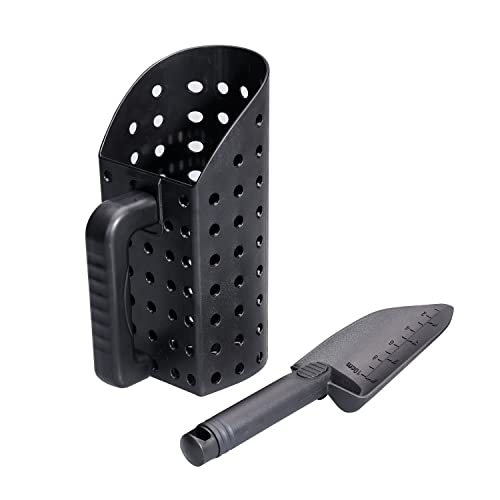 Detector de Metales, Detector de Metal Scoop Scoop y Shovel Set Accesorios de la Herramienta de excavación for el Detector de Tesoros de Oro de la detección de Metal subterráneo