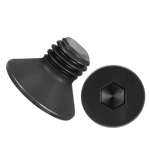 Kozelo �t���b�g�w�b�h�\�P�b�g�L���b�v�˂� 25�� - [M8-1.25 x 10]�A�J�[�{���X�`�[���M���t���{���g�A�u���b�N�A�����ԁA�Ƌ�C���A�Y�Ƌ@��A�ꎞ�I�ȏC���ɁB