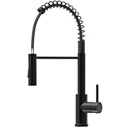 DISEÑO ESTÉTICO Y AHORRO DE ESPACIO: CECIPA grifo cocina con su resorte curvo y expuesto, ofrece una flexibilidad de 360 grados y elimina la necesidad de una bola de gravedad. Se acabaron las limitaciones de espacio bajo la encimera. Además, prioriza...