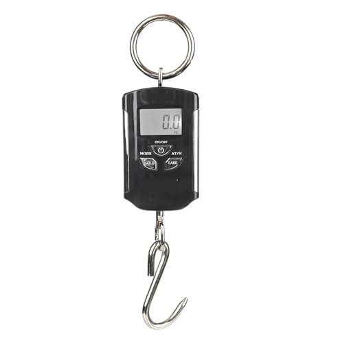 Cyfrowa waga wisząca, Elektroniczna waga z podświetleniem, hak wiszący, waga dźwigowa 200 kg/100 g