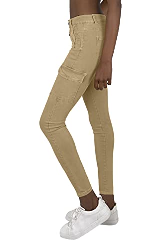 JOPHY-CO-Pantalone-Donna-in-Cotone-Elastico-Tasche-Anteriori-con-Zip-cod-1028-1080-1082