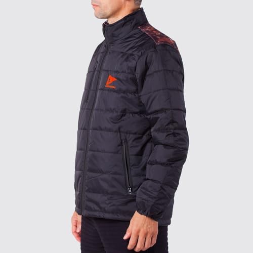 LEGENDARIOS Men's Black Puffer Jacket – Polyester Woven Fabric4