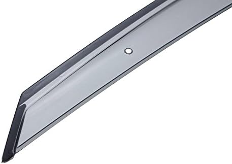WellVisors Window Visors Wind Deflectors Compatible with Mercedes-Benz 1996-2002 W210 E Class 4Dr Sedan Premium Series Rain Guards 3-847MB001