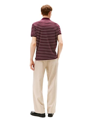 Image of Tommy Hilfiger Mens Short Sleeve Casual Polo Shirts in Regular Fit with Liquid Cotton