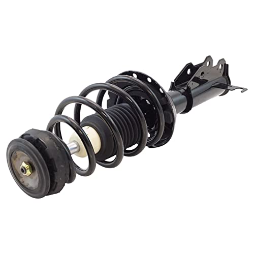 Image of TRQ Front Driver and Passenger Side Strut and Spring Assembly Set | For 13 Chevrolet Malibu