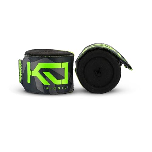 PICSIL Kombat Martial Arts Hand Wraps for Boxing, Muay Thai, Kick...