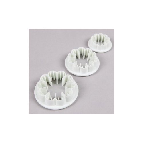 Set 3 mattarelli da pasticceria garofano di
