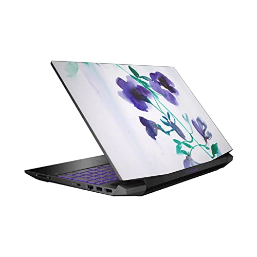 Autocollant vinyle HP Pavilion 15.6 contre les rayures style floral Mai Autumn