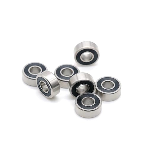 Roulements de précision S623 2RS 3x10x4 mm durables en acier inoxydable