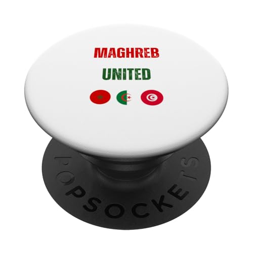 Maghreb United - Algerie Maroc Tunisie PopSockets PopGrip Adhésif