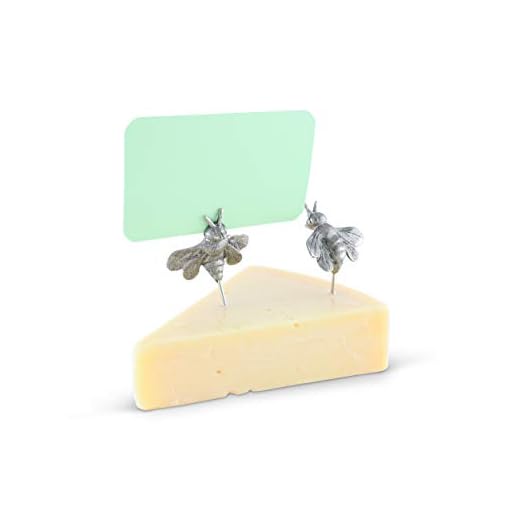 Can you take cheese in hand luggage to usa Pewter Honeybee Cheese Marker Set