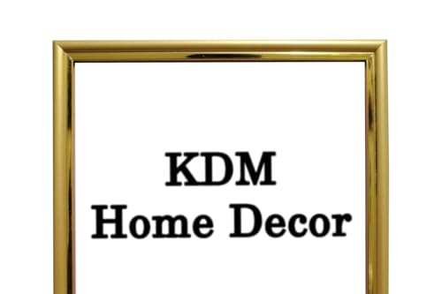 Image of A4 Size Certificate, Document Photo frames set of 2 For Home Decoration, Living Room, Office Decoration, painting & gift in awards frames size (8.2 x 11.6 inch)Golden color curve design