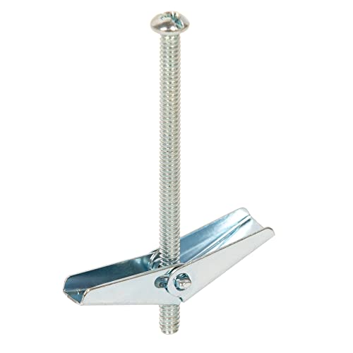 Mortice And Tenon - 20 Pieces Toggle Bolt For Hanging Large Items On Drywall - 3/16 X 3 In - Heavy Duty, 70Lb Limit! #TOP1