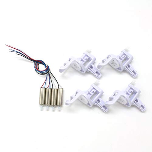 AmiAbi 2 pares de motores de motor drone com tampa da base do motor 4pcs para SYMA X5C X5C-1 X5 RC Q