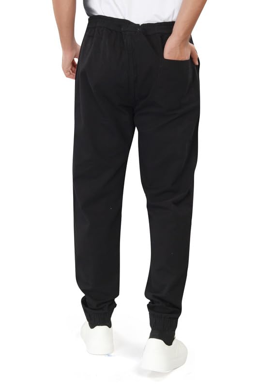Image of UNOseven Men's Jogger Pant - Pure Cotton - Regular Fit - Available in Size: M-32inches | L-34inches | XL-36inches