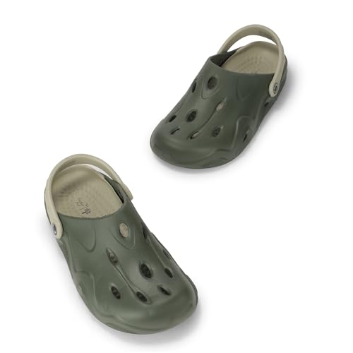Image of Woodland Men's Black /Lgrey Eva Slides-UK-5 (EURO 39)