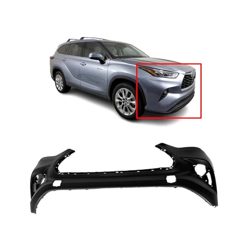 Image of FitParts Compatible with Toyota Highlander 2020-2023 Front Bumper Cover