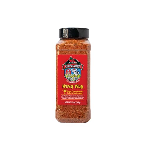 2 Gringos Chupacabra Wing Wub Seasoning, 25 Ounces