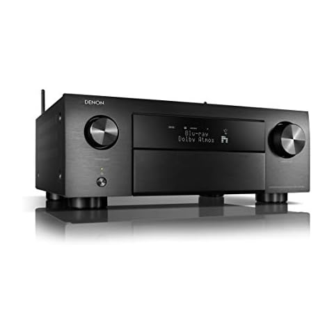 Denon AVC-X4700H 9.2-Kanal AV-Verstärker, Hifi Verstärker, Alexa kompatibel, 8 HDMI Eingänge und 3 Ausgänge, 8K-Video, Bluetooth, WLAN, Musikstreaming, Dolby Atmos, Auro-3D, AirPlay 2, HEOS Multiroom Cover
