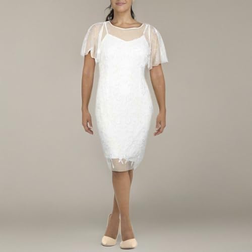 Image of Adrianna Papell Beaded Short Dress