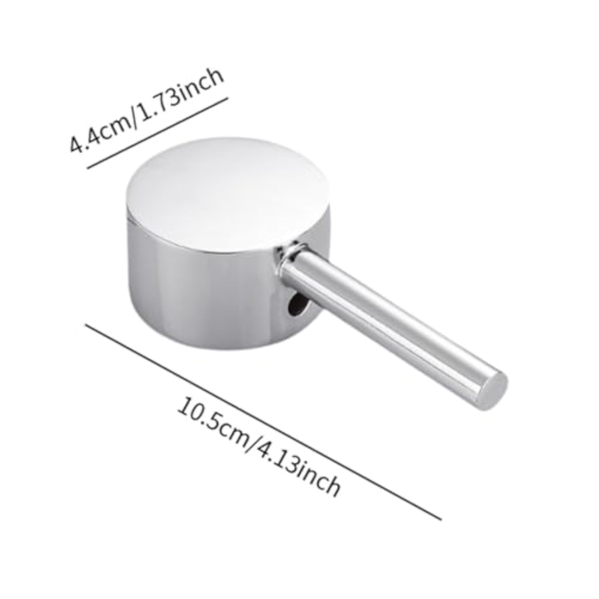 Faucet Handle Wear Resistant Replaces Trip Lever for Shower Bathroom Bathtub
