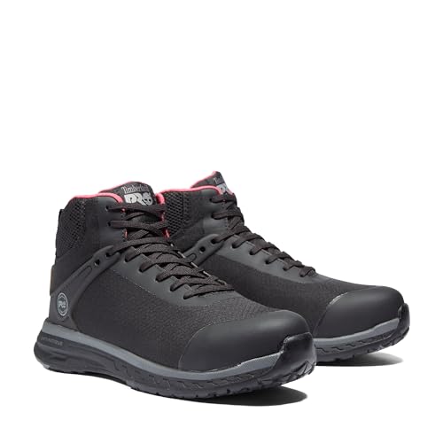 Timberland PRO Women's Drivetrain Mid Composite Safety Toe Static Dissipative Industrial Athletic Work Shoe2