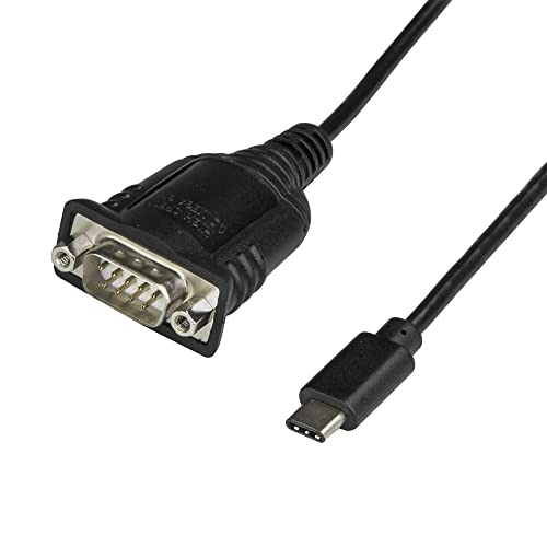 StarTech USB-C to Serial Adapter Cable, Windows/Mac/Linux (ICUSB232PROC)