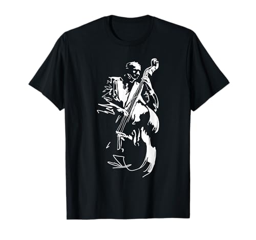 Cool Graphic Jazz Lovers Upright Bass Player T-Shirt T-Shirt