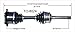 SurTrack TO-8024 CV Axle Shaft