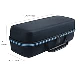 Etui do projektora Samsung Freestyle i podstawa baterii, przechowywanie wszystkich akcesoriów, kompatybilna z 76.2 cm - 254.0 cm The Freestyle 2. generacji EVA twarda torba odporna na zarysowania