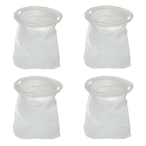 4 Pack Replacement Filter Bags for Filtrol 160 Washing Machine Laundry Lint Filter, (540-88114)