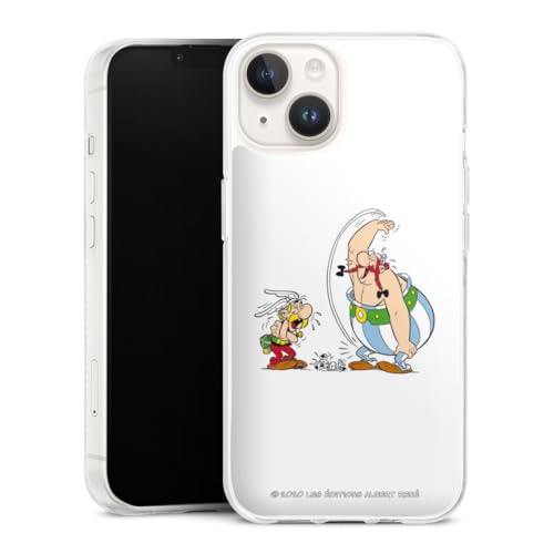 Coque iPhone 14 Astérix Obélix idéale pour les trajets du quotidien