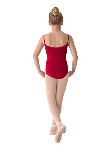 Mirella Girl's Princess Seam V-Front Camisole Dance Leotard2