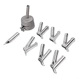 Photo Gallery niceminiwall set di accessori per aria calda, 8 pezzi, punte riscaldanti in acciaio inox da 35 mm Photo Gallery niceminiwall set di accessori per aria calda, 8 pezzi, punte riscaldanti in acciaio inox da 35 mm