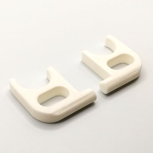 Printbtw 2x Dachluken Sicherung passend für Midi Heki Dometic (Weiß)