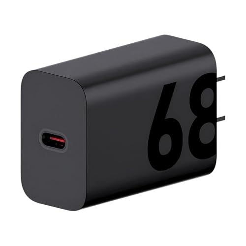 Image of Motorola Original 68W TurboPower Fast Charger Adapter Compatible with Edge 60 Fusion, 50 Fusion, 50 Pro, 50 Ultra, Razr 50 Ultra, G84, G73, G82, G60, G71, Moto X40, X30 & More USB-C Motorola Devices