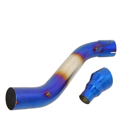 排気管 Compatible With CB650F For CBR650F 2014-2018 に適合 オートバイ排気管改造リンクパイプ 60mmマフラー接続用 スリップオンオートバイ排気管