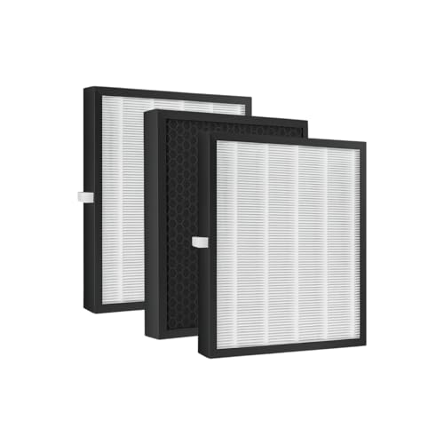 Filtre Mooka KJ217 Nispira de rechange pour purificateur d'air | Lot de 3