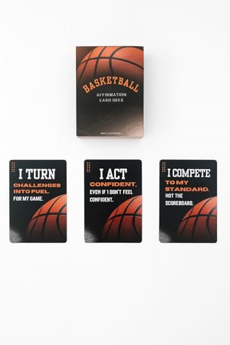 Basketball Affirmation Card Deck for Athletes – 52 Cards