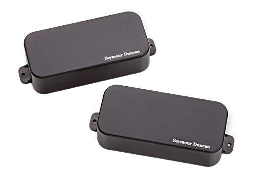 Seymour Duncan AHB-1s Blackouts Phase 1 7-String Active Humbucker Neck and Bridge Pickup Set Black